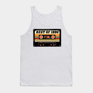 Best Of 1990 30th Birthday Gifts Cassette Tape Vintage Tank Top